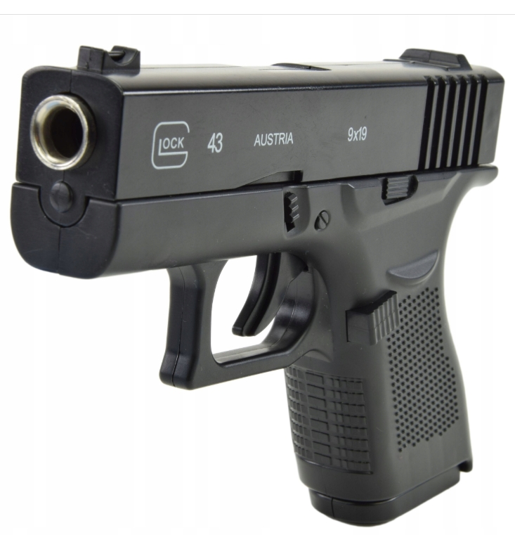 Pištoľ s tlmičom BBS glock ASG metal 800